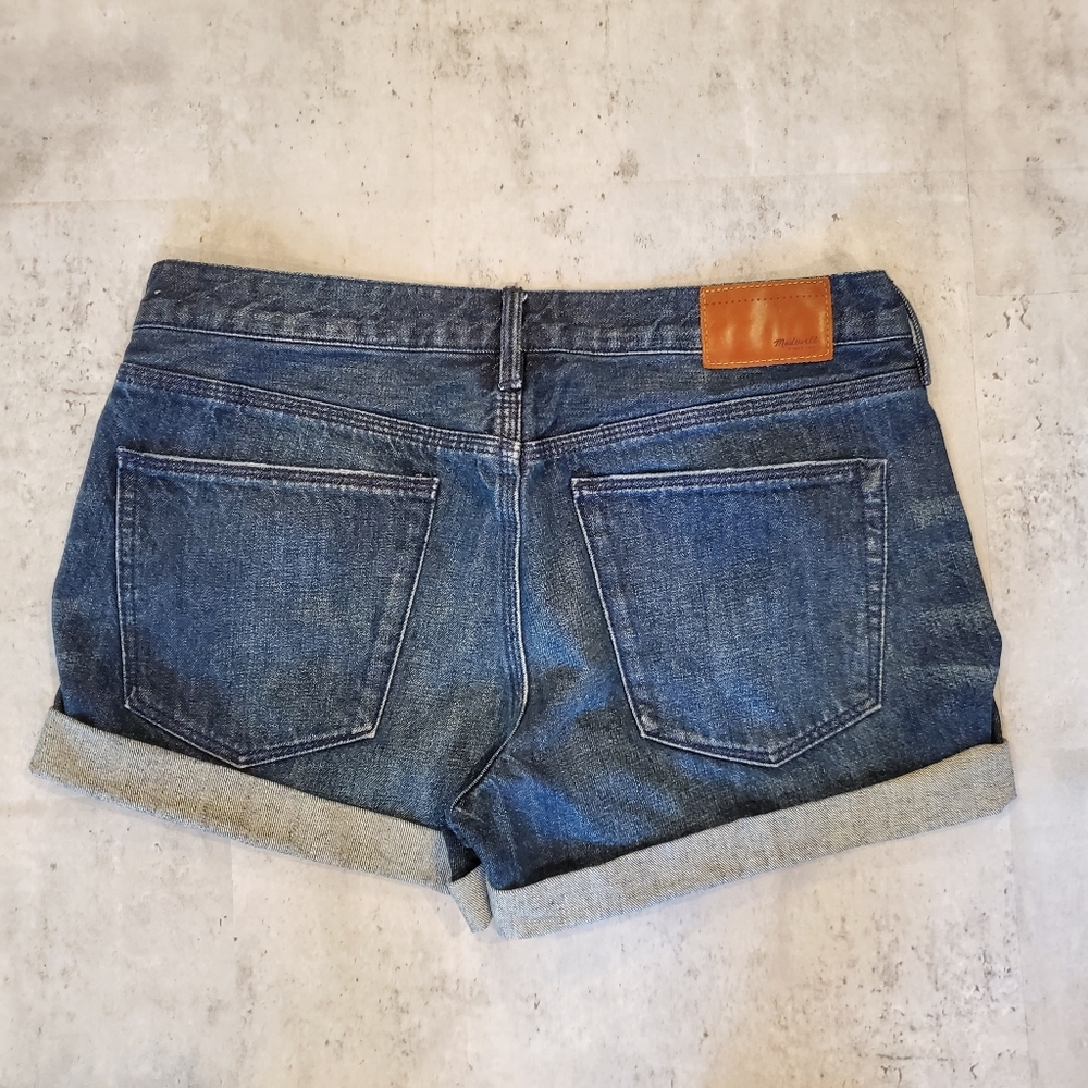 Madewell Cuffed Jean Shorts Women's Size 27 - Picture 5 of 9